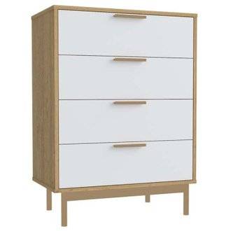 Commode scandinave pieds finition rose gold FYN