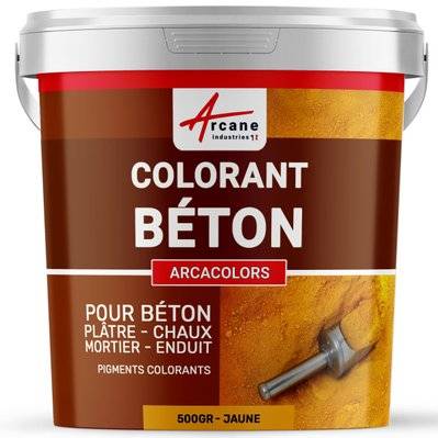 Pigments Colorants Premium pour enduit, béton, mortier, chaux, platre - ARCACOLORS-4 kg Vert - 91_24747 - 3700043480599