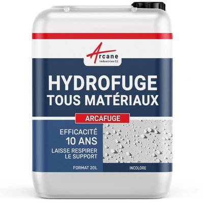 Produit Hydrofuge - Imperméabilisant tuiles, murs, sols poreux - ARCAFUGE 20 L (jusqu'à 100 m²) - - 8_25048 - 3700043452220