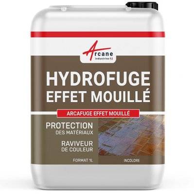 Hydrofuge Imperméabilisant Effet Mouillé - ARCAFUGE EFFET MOUILLÉ-1 L (jusqu'à  10m²) - 182_23540 - 3700043452503