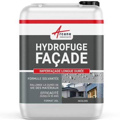 Hydrofuge façade solvanté imperméabilisant mur, crépi - IMPERFACADE-20 L (jusqu'à 100 m²) - 213_23550 - 3700043417120