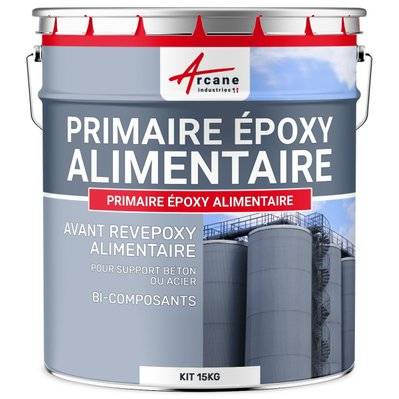Primaire Epoxy pour contact Alimentaire - PRIMAIRE EPOXY ALIMENTAIRE-15 kg - 208_23352 - 3700043492042