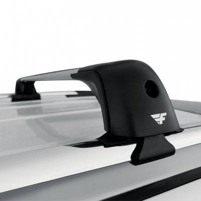 Barres de toit FARAD COMPACT 80-80 GREY compatibles avec Dacia SANDERO STEPWAY 2013-2020 avec barres longitudinales - 35-91143 COMP 80-80 GR_HX1 - 8013045914623