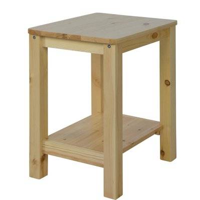 Table d'appoint table de chevet en bois hauteur 74 cm TABA06008 - taba06008 - 3000290115801
