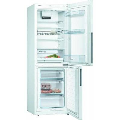 Réfrigérateur combiné 60cm 287l brassé blanc  - BOSCH - kgv33vweas - 121947 - 4242005196166