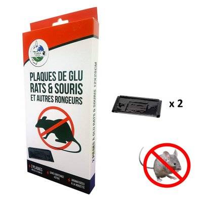 Plaque de glu anti souris et rats - TER017 - 3760267060472