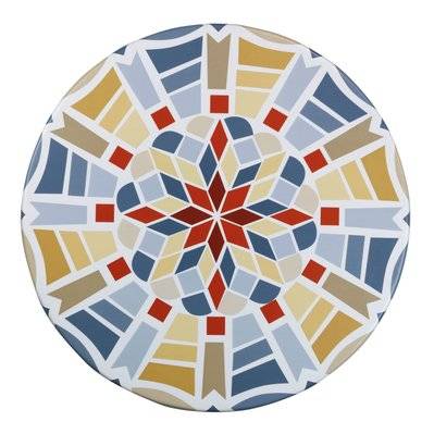 Housse de table élastique Mosaïque - Modèle L - Bleu, Vert et Rouge - 399488 - 4008838248416