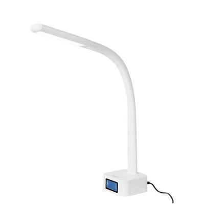 Lampe de bureau LED 8W Réglable avec port USB Blanc - 982113 - 8426107972118
