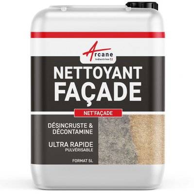 Nettoyant facade produit professionnel rapide crépi enduit. 5 L - - 276_25968 - 3700043417762