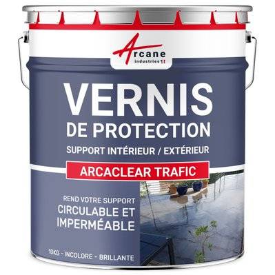 Vernis de protection circulable pour béton et carrelage - ARCACLEAR TRAFIC-10 kg - 143_24892 - 3700043484825