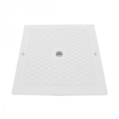 Couvercle carré pour skimmer de piscine - 25.5 x 25.5 cm - Blanc - SPX1082E - EGK1688 - 3660149913370