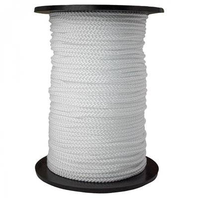 Bobine de corde tressée 3 mm x 100 m - Blanc - EGK1951 - 3662348038014