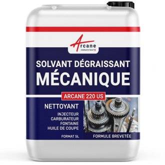 DÉGRAISSANT PIÈCES MÉCANIQUES : Pou injecteur carburateur Fontaine graisse huile de coupe 5 L -