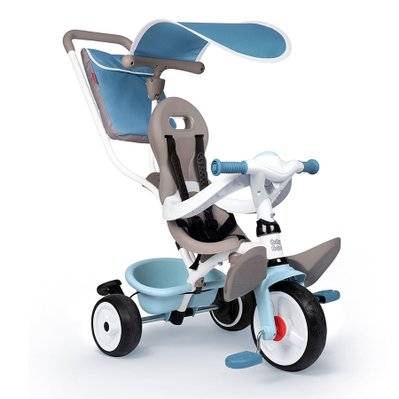 Tricycle enfant Baby Balade Plus Bleu - Smoby - 31192 - 3032167414007