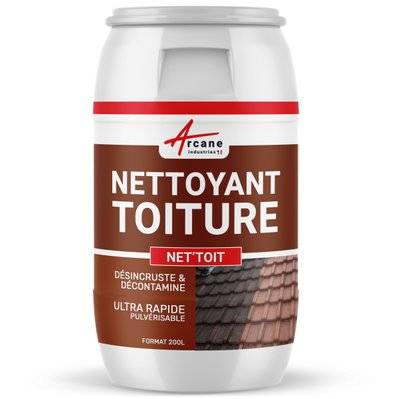 Nettoyant Toiture Professionnel Concentré : NET'TOIT 200 L - - 279_25973 - 3700043417755