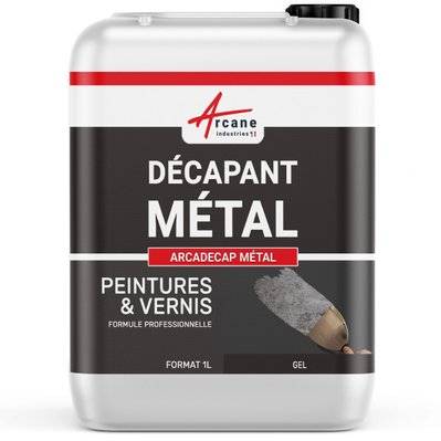 Décapant Peinture Métal - Produit de décapage métal et fer : ARCADECAP METAL-1 L - 935_31192 - 3700043488137