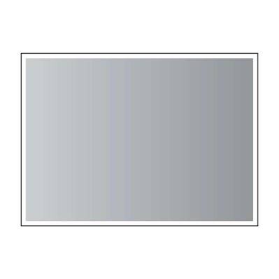 Miroir Salle Bain Lumineux Anti-Buée avec Éclairage Frontal Blanc Froid/Blanc Chaud Noir Mat 90x80 SUIZA SUIZ010/90NG - SUIZ010/90NG_LX - 8435668015325