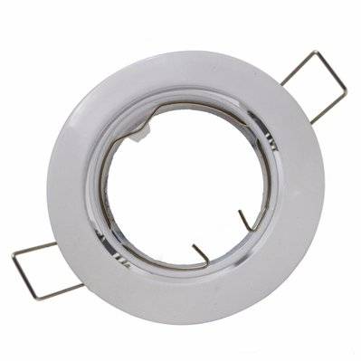Support Spot GU10 LED Orientable BLANC - SILAMP - 101-WH - 7426836788968