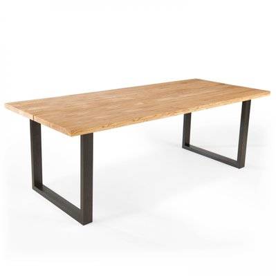 Table à manger en bois 200 x 95 x 75 cm - 106420 - 3663095040800