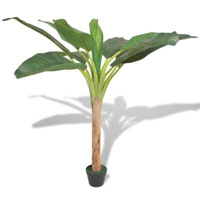 Bananier artificiel avec pot 150 cm vert DEC021935 - DEC021935 - 3001348569607