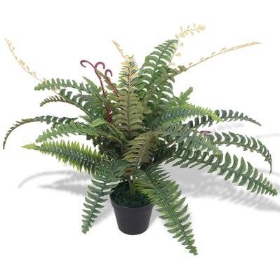Plante artificielle avec pot fougère 60 cm vert DEC021919 - DEC021919 - 3001350969600
