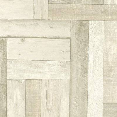 Sol PVC Smart - Atelier aspect bois recyclé blanc - Rouleau de 3m x 4m - 3663003016156 - 3663003016156