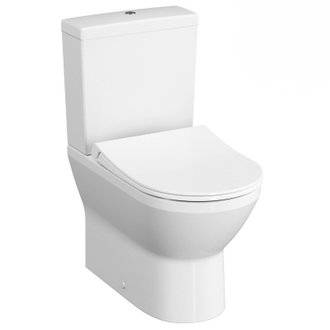 Vitra  Integra Pack WC à poser sans bride avec abattant frein de chute et réservoir, Blanc (9859-003-7202)
