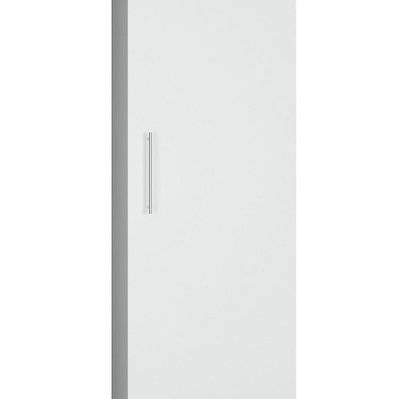 Composition lit escamotable blanc mat DYNAMO SOFA canapé gris Couchage 140 x 200 cm colonne rangement - 20100889517 - 3663556362588