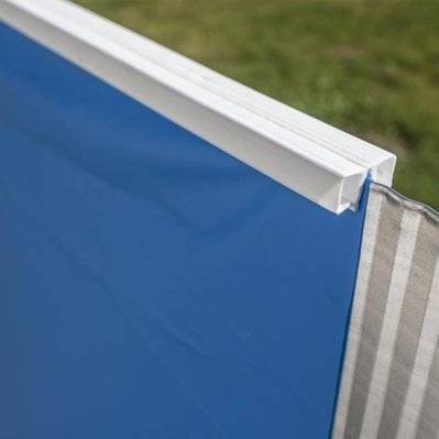 Liner seul bleu pour piscine acier en huit 6,40 x 3,90 x 1,22 m - Gré - 13321 - 8412081204345
