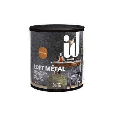 Finition LAITON LOFT METAL Metallisation & Protection 600ml - ID Paris - A005852 - 3302150047629