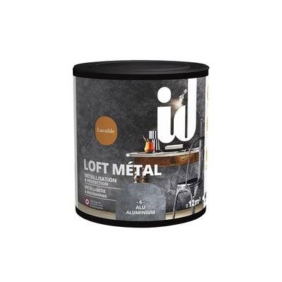 Finition ALU LOFT METAL Metallisation & Protection 600ml - ID Paris - A005854 - 3302150047643