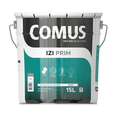IZI'PRIM 15L - Impression polyvalente pour murs et plafonds - COMUS - A005177 - 3539760312278