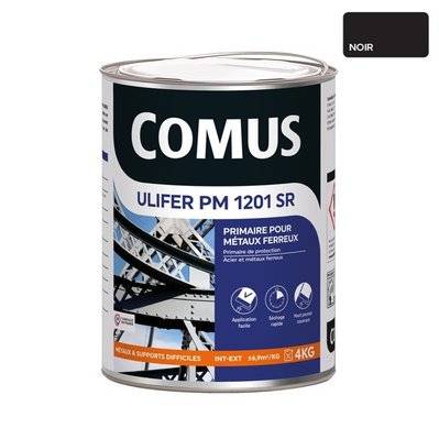 ULIFER PM 1201 SR - NOIR 4 KG Primaire pour métaux ferreux - COMUS - A009880 - 3539760182529