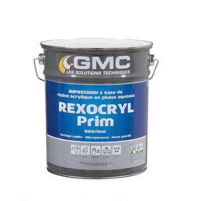 REXOCRYL BLANC PRIM 15L -Sous- Couche à base de résine acrylique en phase aqueuse-GMC - A005676 - 3539760324172