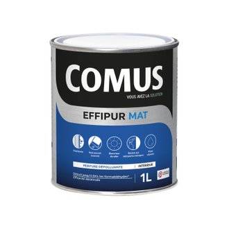 EFFIPUR MAT 1L -  Peinture dépolluante de protection et de décoration en phase aqueuse - COMUS