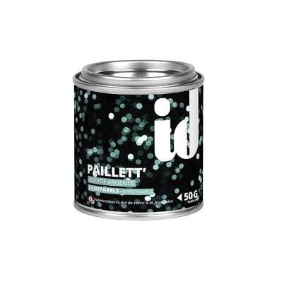 Paillett Additif Argenté  50gr - ID Paris - A004510 - 3302150042921