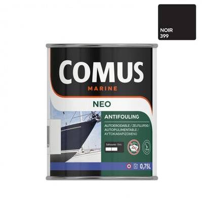 NEO NB NOIR 0,75L - Peinture antifouling haute performance à matrice mixte - COMUS MARINE - A013013 - 3539760319703