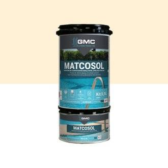 MATCOSOL PISCINE SABLE 3,5L -Résine epoxy bi- Composant grande résistance au chlore-GMC