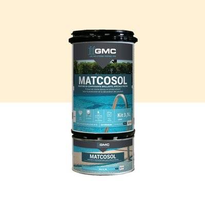 MATCOSOL PISCINE SABLE 3,5L -Résine epoxy bi- Composant grande résistance au chlore-GMC - A005668 - 3539760323885