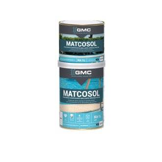 MATCOSOL PISCINE  BLANC 1L- Résine epoxy bi- Composant grande résistance au chlore-GMC