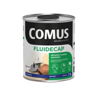 FLUIDECAP 1L - Décapant liquide. pour lasures. vernis et peintures - COMUS