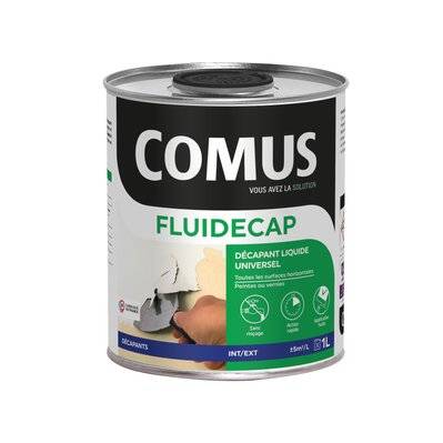 FLUIDECAP 1L - Décapant liquide. pour lasures. vernis et peintures - COMUS - A010519 - 3539760287965