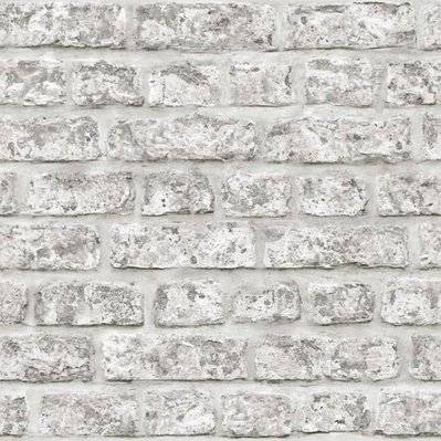Noordwand Papier peint Topchic Brick Wall Gris foncé - 440463 - 5415058020064