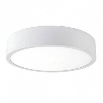 Plafonnier LED Blanc 18W 25cm - Blanc Neutre 4000K - 5500K - SILAMP - PL-2903-18W-WHT_CW - 7427245548129