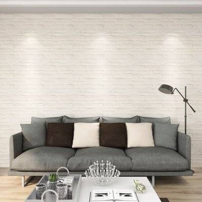 vidaXL Panneaux muraux 3D 12 pcs 0,5x0,5 m 3 m² - 146301 - 8720286022375
