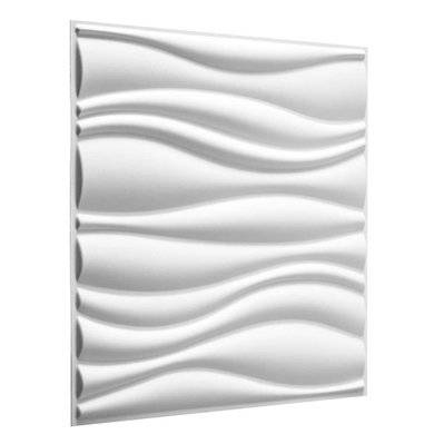 WallArt Panneaux muraux 3D Waves 12 pcs GA-WA04 - 412818 - 8717953042934