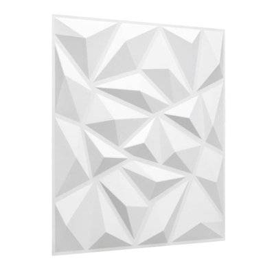 WallArt Panneaux muraux 3D Puck 12 pcs GA-WA27 - 438336 - 8719992629350