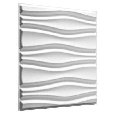 WallArt Panneaux muraux 3D Flows 12 pcs GA-WA14 - 412828 - 8718375800010