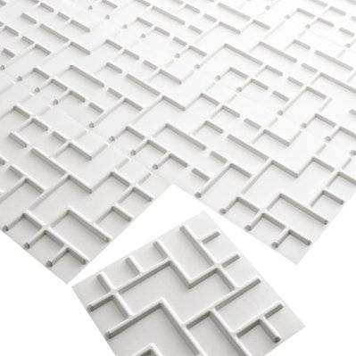 WallArt Panneaux muraux 3D Tetris 12 pcs GA-WA16 - 412830 - 8718375800034