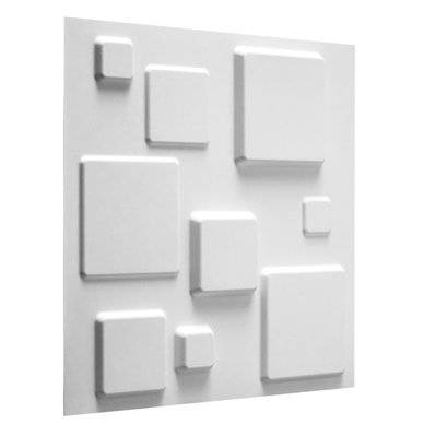 WallArt Panneaux muraux 3D 24 pcs GA-WA09 carrés - 276201 - 8719883567297